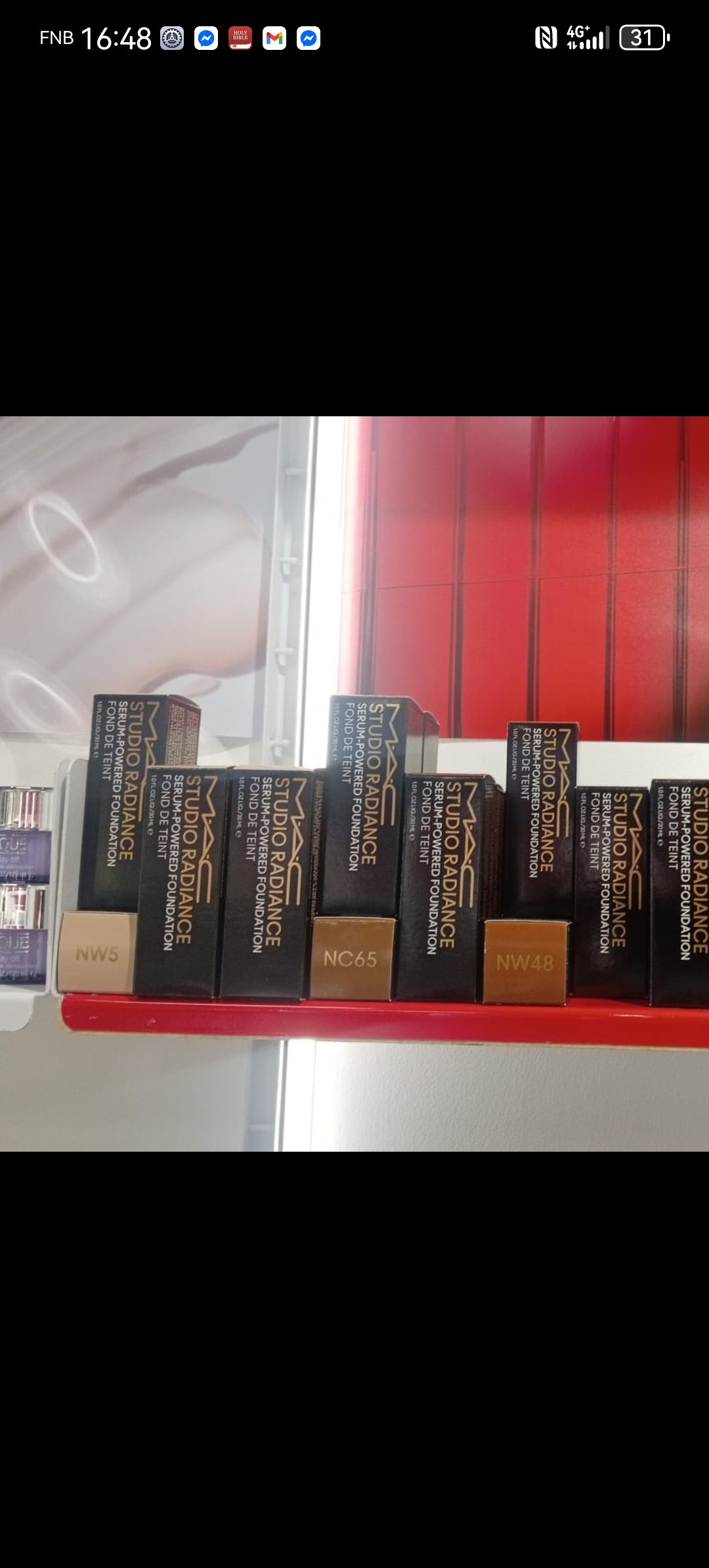 Mac foundation special Mac studio radiance & Mac studio fix