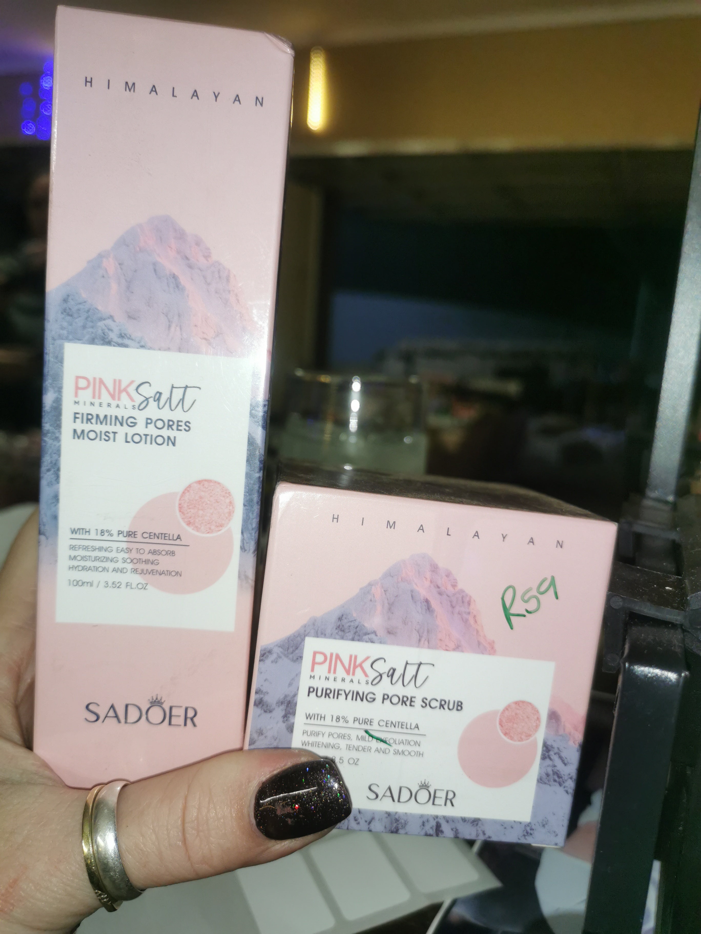 Pink salt clearance sale