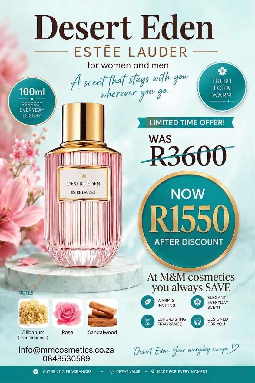 Estée Lauder Desert Eden Eau de Parfum – 100ml

LIMITED (Special Offer)