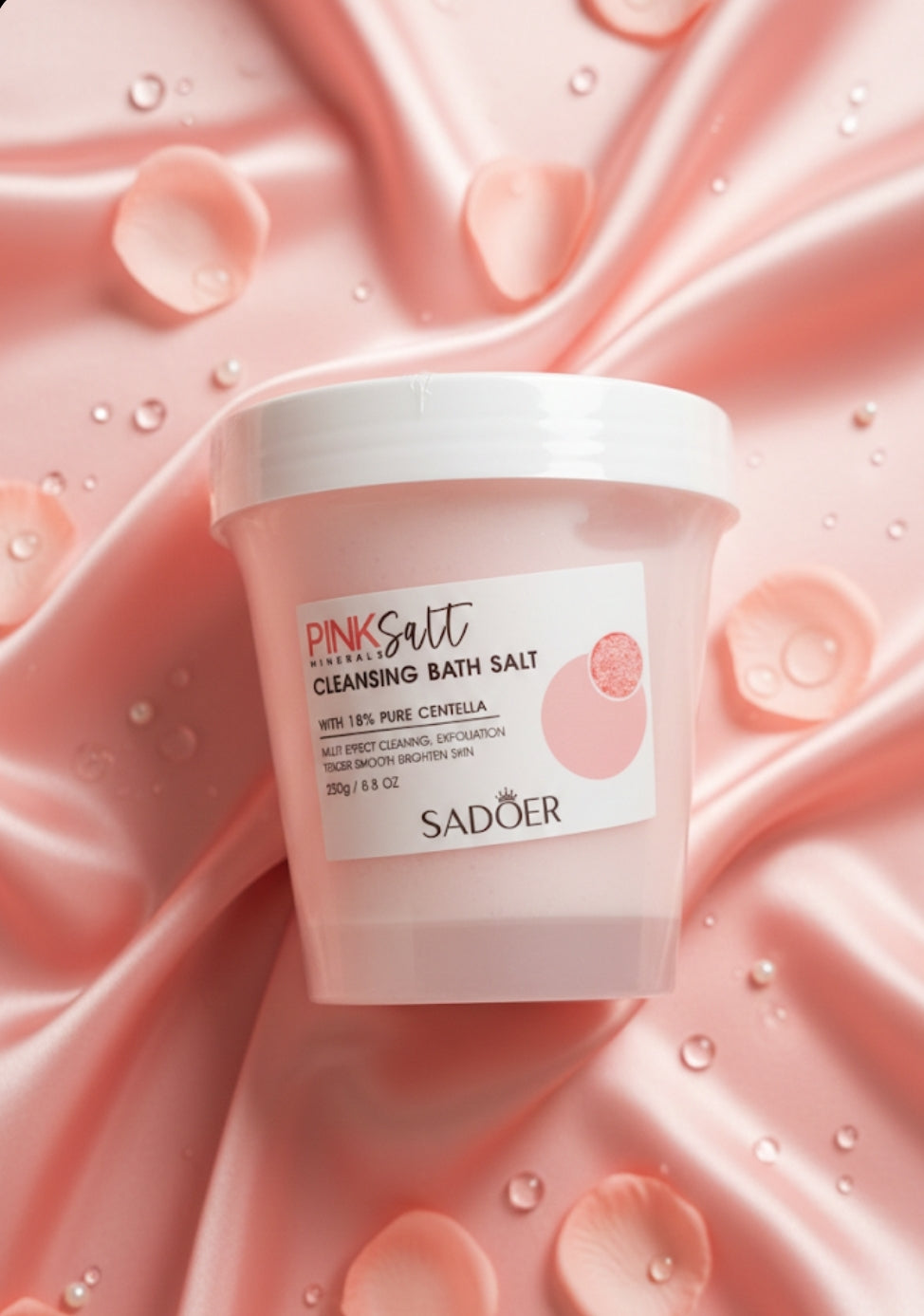 Pink salt minerals
